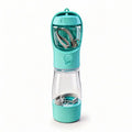 3-in-1 Portable Pet Water Bottle 20 Oz - Leak-Proof Dog Water Container with Integrated Poop Bag Dispenser for Travel, Hiking, and Outdoor Activities